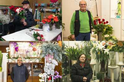 Viaggio tra i fiorai storici di Bari: �Prima "lo si diceva" con un bocciolo, oggi c'� il cellulare�
